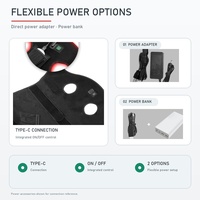 Enveloppe équine à lumière rouge pour tête et cou de cheval 660nm 850nm, infrarouge proche, avec fixation réglable