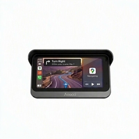 Caméra de tableau de bord pour moto Aoocci C6 Pro 6,25 pouces, enregistreur vidéo avant/arrière, écran IPS, étanche, navigation, affichage intelligent, double 1080P