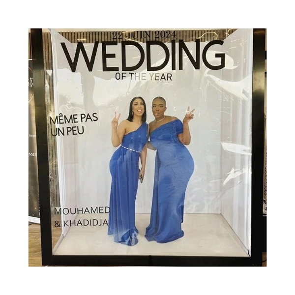 Коробка для фотобудки с бесплатными аксессуарами 500 Ds vogue