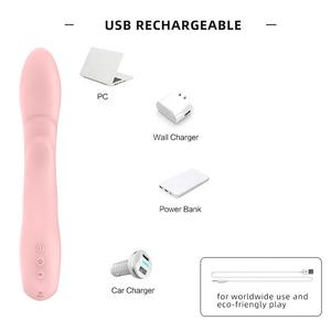 Sosoft de silicona 8 modos de vibración anal vagina masaje consoladores para mujeres vibrador juguetes sexuales - Product Image 5