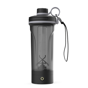 Botol pencampur adukan otomatis dapat dilepas baterai isi ulang USB Gym elektronik pengocok Blender elektrik olahraga