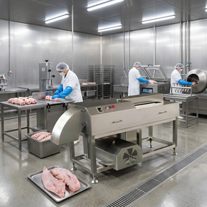 Stainless Steel Meat Cutting Machine Automatic <b>Bone</b> <b>Saw</b> for Fresh Frozen Pork Leg Trotter Processing - Product Image 1
