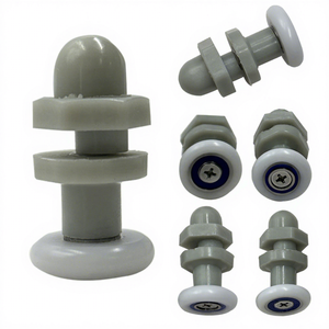 Badezimmer Kunststoff Duschraum Rad rolle Glass chiebe dusch türen Exzenter räder - Product Image 1