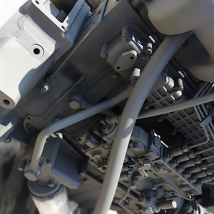 Moteur complet d'occasion SAA6D140E-3 6D140-3 Pièces de machines de construction avec vilebrequin et culasse - Product Image 1