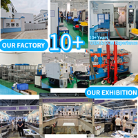 Réflecteur de lampe torche à 7 LED - Lentille collimateur 7 cœurs, réflecteur en alliage d'aluminium pour modification de torche DIY