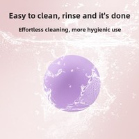 Balle de massage professionnelle en silicone sans BPA, respectueuse de la peau, pour libération myofasciale, mini balle solide pour yoga, exercices, dos, nuque, pieds