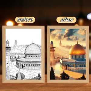 New Arrival China Factory Price Table Lampanime Led <b>Painting</b> - Product Image 1
