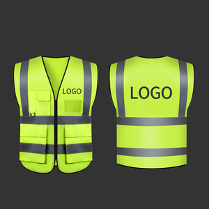 <strong>Logo</strong> Hi Vis Class 2 Long Sleeve <strong>Safety</strong> pink Reflective Vest Kids Reflector Press Black Security Traffic Control Vest <strong>Sample</strong> - Product Image 1