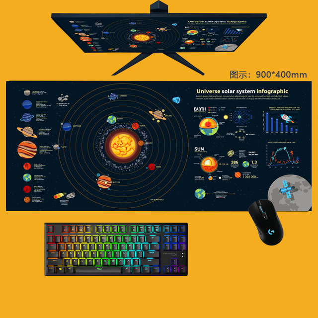 Gaming Mouse Pad Large Mouse Pad Gamer Big Mouse Mat for PC Computer Mousepad XXL Carpet Surface Pad Keyboard Desk Mat 90x40CM