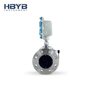 Flow <span class=keywords><strong>Meter</strong></span> Turbin Gas Asam untuk Amonia, Klorin, Hidrogen Sulfida, dan Gas Asam Lainnya, Bahan Stainless Steel OBM Pabrik - Product Image 3