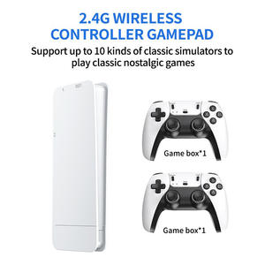 Console de jeu portable rétro M15 Mini 4K avec stick de jeu, mémoire intégrée de 64 Go, plus de 20 000 jeux, manettes sans fil, système d'exploitation Arkos pour deux joueurs - Product Image 2