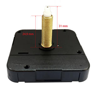 การเคลื่อนที่ของนาฬิกาควอทซ์แบบ <span class=keywords><strong>OK888</strong></span> 1วินาทีพร้อมอุปกรณ์เสริมสามชิ้นรูปทรงสี่เหลี่ยมเพลาพลาสติก - Product Image 3