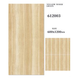 Carreaux de <span class=keywords><strong>travertin</strong></span> modernes 60x120 75X175cm, finition texturée, glaçure sculptée, dalle en porcelaine polie, carreaux de sol et de mur intérieurs - Product Image 6