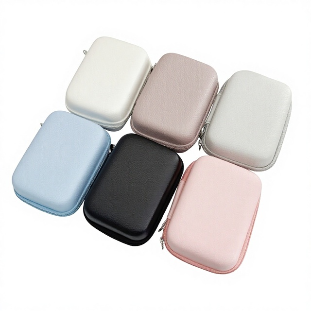 Manufacturer Supplied CCD Digital Camera Storage Bag with Zipper Waterproof Shockproof Anti-Drop EVA Box Hard Shell Material
