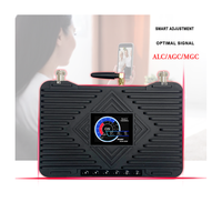 70db ALC/AGC/MGC GSM Hücresel Ağ Güçlendirici Tekrarlayıcı Amplifikatör 900/1800Mhz Mini Amplifikatör Cep Telefonu Sinyal Güçlendirici