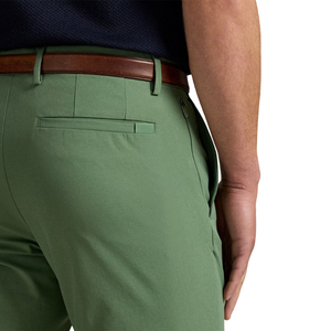 Pantalons de golf slim fit pour hommes de qualité supérieure, séchage rapide, légers, logo personnalisé, taille basse, teinture en pièce, pantalons de sport décontractés - Product Image 4