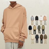 Schwergewichtige Vintage Baumwoll-Hoodies mit Aufdruck, Regular Fit, Streetwear, Maßgeschneidert für Herren, Anti-Schrumpf, Atmungsaktiv, Umweltfreundlich