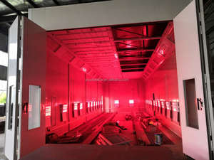 ห้องพ่นสีรถยนต์ในโรงงาน ห้องพ่นสีไฟฟ้าสำหรับซ่อมบำรุงรถยนต์ - Product Image 6