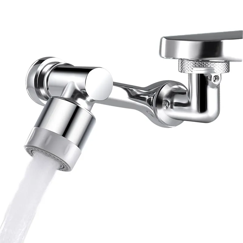 1080 Degree Swivel Faucet for Bathroom Sink Kitchen Faucet Extender with Big Angle Rotate Spray