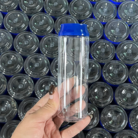 Bocaux à bonbons en forme de canette de cola de 100 ml, 200 ml, 250 ml, 330 ml, 450 ml, contenants en plastique personnalisables, bouteilles à bonbons avec couvercles de différentes couleurs