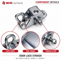 Loquet de porte LinTech pour Tesla Model 3 Model Y 1525919-00-B, remplacement direct OE, accessoires automobiles, vente en gros