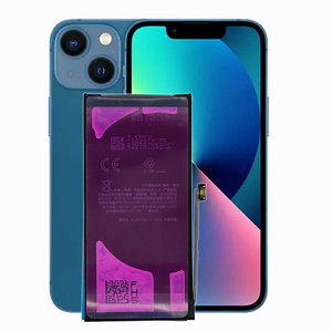 <span class=keywords><strong>Batterie</strong></span> mobile pour <span class=keywords><strong>iPhone</strong></span> 13 Mini 13 Mini Cellphone, <span class=keywords><strong>batterie</strong></span> au lithium 3,85 V 2406 mAh, <span class=keywords><strong>batterie</strong></span> de remplacement A2660 - Product Image 1