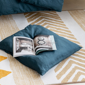 Set Letto King Size in Lino Lavato Effetto Pietra 100% Puro Tessuto Lino Naturale Set Copripiumino Lenzuola Piane per Regalo - Product Image 5