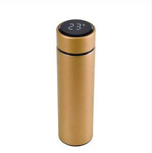 Vaso Térmico de Acero Inoxidable de 500 ml, Taza de Viaje de Doble Pared con Aislamiento, Diseño Minimalista, Color Negro - Product Image 5