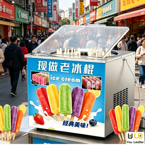 LD Brand Mini Popsicle Machine-Easy Demoulding Mould System for Campus Convenience Store Gym Fitness Center <strong>Low</strong> <strong>Sugar</strong> Popsicle - Product Image 5
