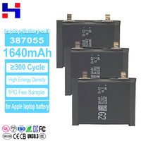 Baterai Lithium-polimer 3.7V 1640mAh Isi Ulang 387055 Baterai Lipo Pouch untuk Baterai Laptop Pemindai Genggam Nirkabel
