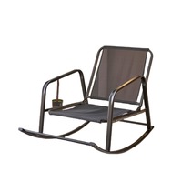 Fauteuil à bascule moderne à double usage pour l'hiver et l'été Canapé simple et paresseux inclinable pour s'asseoir et s'allonger