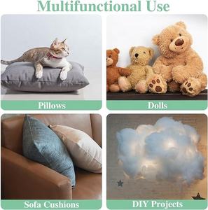 Relleno de fibra de poliéster Premium de 2,2 LB/35,3 onzas para rellenar almohadas - Product Image 6