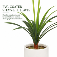 Bunga Narcissus Buatan Tiruan Daffodil Tahan UV Dekorasi Pernikahan Aksesoris Taman Dekorasi Rumah Langsung dari Pabrik
