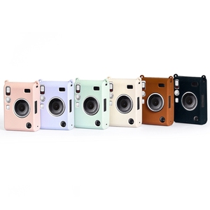 Pour Fujifilm <span class=keywords><strong>Instax</strong></span> <span class=keywords><strong>Mini</strong></span> <span class=keywords><strong>EVO</strong></span> Étui de protection souple résistant à l'usure, Couleur: Beige - Product Image 6