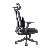 Chaise de jeu/de bureau ergonomique moderne en gros, appui-tête 3D réglable, maille respirante, soutien lombaire auto-ajustable, certifiée