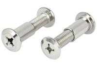 Vis de fixation pour meubles sur mesure, boulons à tête hexagonale et vis à tête plate pour lit bébé