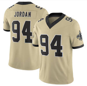 Maillot de football personnalisable pour homme de la Nouvelle-<span class=keywords><strong>Orléans</strong></span>, vente en gros, 41 Alvin Kamara, 12 Chris Olave, 32 Tyrann Mathieu, court, édition limitée, cousu - Product Image 3