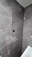 Panneaux de revêtement mural 3D modernes en PVC UV imitation marbre, imperméables et peignables, pour la décoration murale du salon (vente en gros)