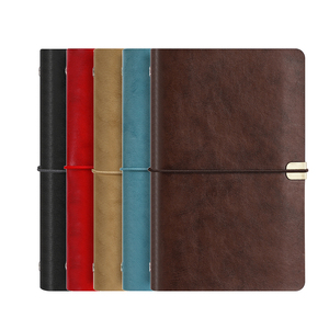 Tùy chỉnh A5 A6 retro da du lịch máy tính xách tay Loose-Leaf Nhật Ký Tạp Chí cho các văn bản bơm lại chương trình nghị sự kế hoạch cho cá nhân khuyến mãi - Product Image 1