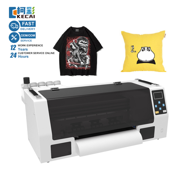 KECAI A3 Dtf Inkjet Printer Set Heat Transfer T-shirt Printing Machine Direct to Film Printer With Xp600 Print Head