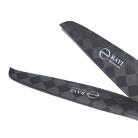 29X9.6 Hélice d'avion 2 pales RAYI 29 pouces Petit drone Hélice en fibre de carbone pour Hobbywing Power System Moteur Hélice