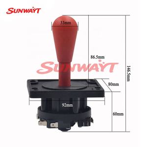 Nuevo Joystick Estilo Americano de Nylon, Joystick Estilo HAPP con 4/8 Direcciones para Juegos de Arcade - Product Image 5