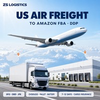 Transitaire aérien Chine-États-Unis FBA, agent d'expédition DDP porte-à-porte, fret sur palette surdimensionné, livraison express SFO ORD JFK