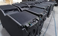 Haut-parleurs passifs L-208 doubles en néodyme de 8 pouces et B-18 système de sonorisation professionnel à réseau de ligne ultra bas de 18 pouces