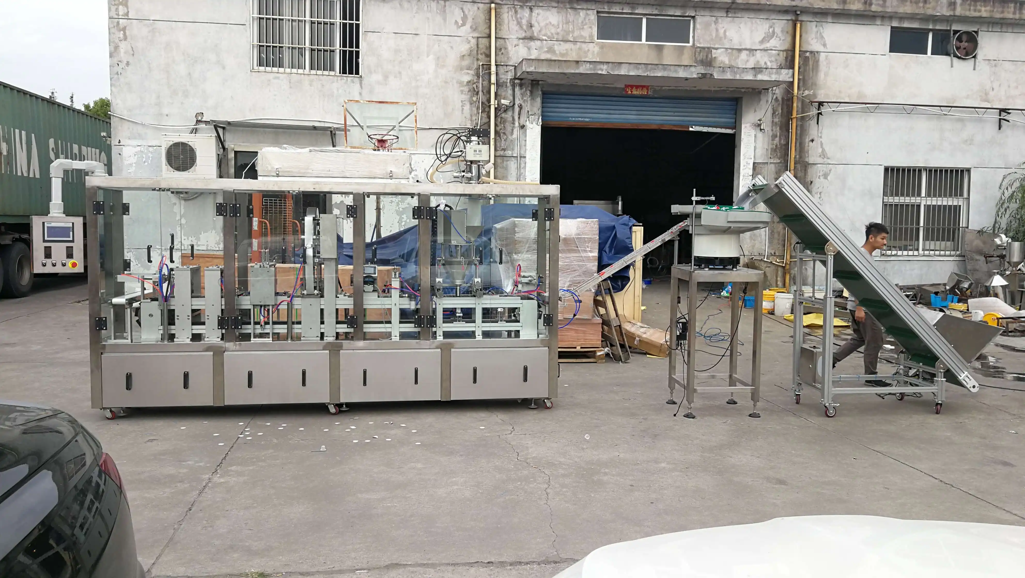 automatic coffee machine with automatic water fill   auto coffee capsule filling and sealing machine