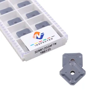 NaiFeng Metal alloy blade SEKR1203AFTN YB8125 Carbide Inserts Processing steel parts, stainless steel