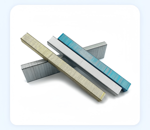 Grapas de Acero al Carbono en Forma de U 1008F, Grapadora Manual, Grapas Galvanizadas Especializadas para Sofás |   Decoración de Muebles con Certificación ISO - Product Image 4