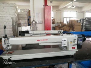 Máquina de coser de brazo largo VMA con alimentación superior e inferior de 85 cm para cuero, tela gruesa y costura plana - Product Image 5