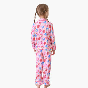 Vêtements de nuit pour enfants en coton de bambou doux, pyjamas respirants pour enfants pour dormir la nuit avec OEKO-TEX - Product Image 4