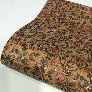 बैग वॉलेट के लिए पर्यावरण के अनुकूल पोर्टुगल प्राकृतिक मुद्रित कॉर्क कपड़े चमड़े के लिए वाटरप्रूफ - Product Image 6